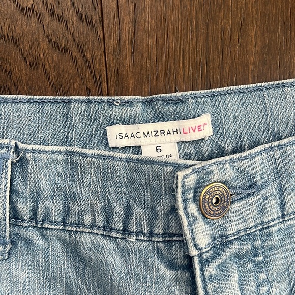 Isaac Mizrahi denim ankle jeans - Picture 3 of 8